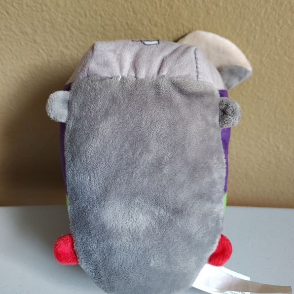 Chuck E. Cheese Pizza Lot Of 2 Collectible Toys Stackable Plush & Soft Hammer - Picture 5 of 8